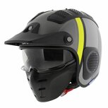 Shark X-Drak Trial Helmet Terrence matt anthracite yellow AAY - Size XS