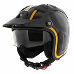 Shark X-Drak 2 Trial Helmet Thrust-R gloss - Size XS - black anthracite orange KAO
