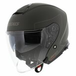 Axxis Mirage SV open face helmet Solid A2 - Matt Titanium - Size XS