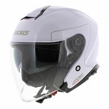 Axxis Mirage SV open face helmet Solid A0 - Gloss Pearl White - Size XS