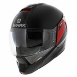 Shark Evojet Helmet Karonn matt black gloss red KRK - Size XS - Motorcycle helmet