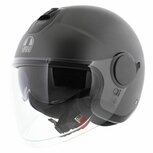 AGV Eteres Open Face helmet Matt Asfalto Grey