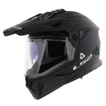 LS2 MX702 Pioneer II adventure helmet solid matt black