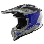 Airoh Helmet Aviator 3 AMS&sup2; Saber gloss blue - Size XL