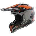 Airoh Helmet Aviator 3 AMS&sup2; Saber gloss orange - Size S
