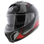 AGV Tourmodular Perception modular helmet gloss black grey red