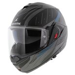 Shark Oxo Modular Helmet - Rydger - Matt Blue Anthracite Black