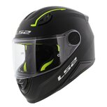 LS2 FF812 Kids junior solid matt black - Children motorcycle racing helmet