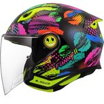 LS2 OF622 Funny II Joy black children openface helmet