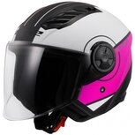 LS2 OF616 Airflow II helmet Cover white pink - Size XS
