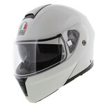 AGV Streetmodular Mono Materia matt white motorcycle helmet