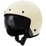 LS2 OF601 Bob II Open Face Motorcycle Helmet - Cream