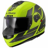 LS2 FF908 Strobe II helmet Code high-vision yellow grey