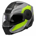 LS2 FF902 Scope II helmet Duria grey high-vision yellow