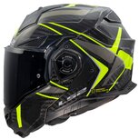 LS2 FF901 Advant X Carbon helmet Future II H-V yellow black