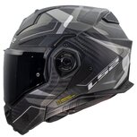 LS2 FF901 Advant X Carbon helmet Horizon chrome grey