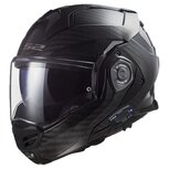 LS2 FF901 Advant X helmet solid carbon - 4X bluetooth communication build in