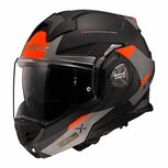 LS2 FF901 Advant X helmet Oblivion matt black titanium - Size XS