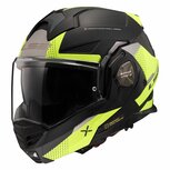 LS2 FF901 Advant X helmet Oblivion matt black yellow