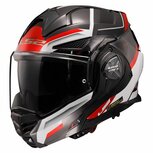 LS2 FF901 Advant X helmet Spectrum black white red