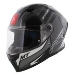 MT Stinger 2 fullface helmet Tron gloss black grey
