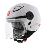 MT Kids Lite children helmet solid gloss white