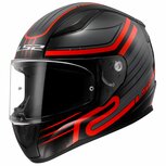 LS2 FF353 Rapid II helmet Circuit black red