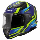 LS2 FF353 Rapid II helmet Flitz h-vision yellow blue