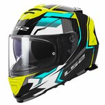 LS2 FF800 Storm II helmet Tracker black h-viz yellow