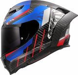 LS2 FF807 Dragon helmet Trax gloss blue red