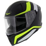 Caberg Avalon Blast Full Face Helmet - matt black white yellow