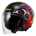 LS2 OF620 Classy helmet Palm gloss black