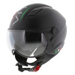 Vito jet helmet Lavori matt black fashion