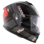 AGV K7 helmet Kyber matt black grey red
