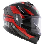 AGV K7 helmet Taurax gloss black red