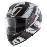 AGV K3 fullface motorcycle helmet Rivia matt black white