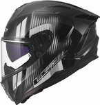 LS2 FF817 Challenger II helmet Nitro gloss black grey