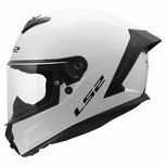 LS2 FF820 Rapid III helmet Solid gloss white