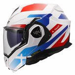 LS2 FF901 Advant X helmet Nova gloss white blue red