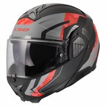 LS2 FF910 Advant II helmet Glide matt black grey red
