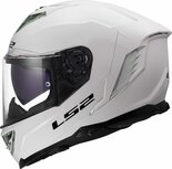 LS2 FF818 Storm III helmet solid gloss white