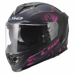 LS2 FF818 Storm III helmet Burst matt black pink