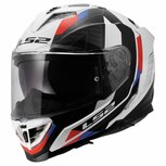 LS2 FF818 Storm III helmet Sporty gloss white blue red