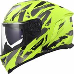 LS2 FF818 Storm III helmet Kaos gloss h-v yellow