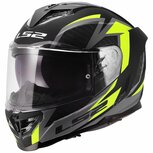 LS2 FF818 Storm III helmet Dynamo matt black h-v yellow