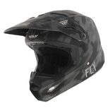Fly Racing Kinetic Children Youth Offroad MX Helmet S.E. Tactic matt Grey Camo - Size Youth M
