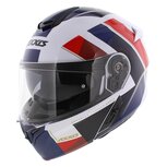Axxis Storm S SV Flip-up helmet Diamond C7 gloss blue white red