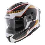 Axxis Panther SV full face motorcycle helmet Gale A9 gloss gold white black