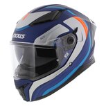 Axxis Panther SV full face motorcycle helmet Tribute C7 matt blue