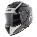 Axxis Hawk SV full face helmet Judge B2 gloss grey titanium
